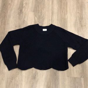 Wilfred Sardou Sweater in Navy